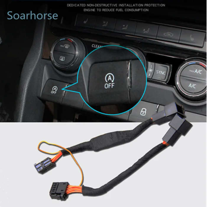 For Skoda Kodiaq Karoq GT 2016-20 Car Automatic Stop Start Engine System Off Device Sensor Plug