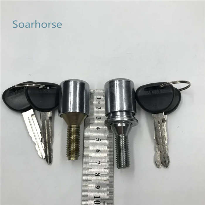 Car Spare Wheel tire Lock with key for Mitsubishi Pajero montero V24 V31 V32 V33 V36 V43 V44 V45