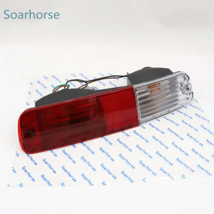 For Mitsubishi Pajero Montero V73 V75 V77 Car Rear Bumper Reflector light Tail Fog Light brake Lamp