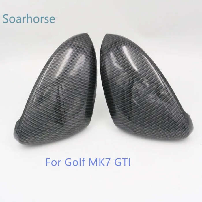 For Volkswagen Golf Mk6 Mk7 R20 Car Side Wing Mirror Cover For Scirocco Passat B7 CC beatle