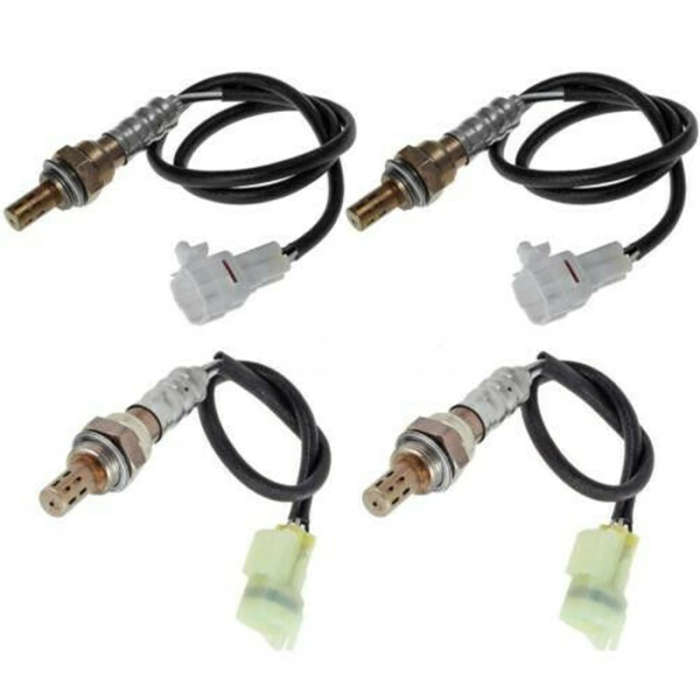 4pcs Up+Downstream Oxygen Sensor Fits for 2002-06 Suzuki XL-7 / Grand Vitara 2.7L V6