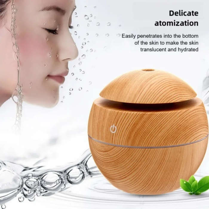 Ultrasonic aroma humidifier with color changing LED [2 x Humidifier]