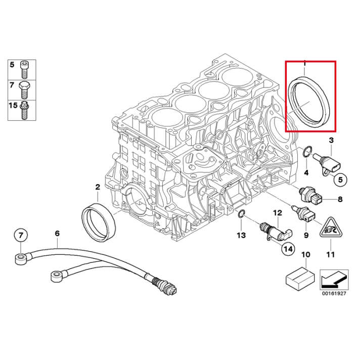 Engine Crankshaft Seal O Ring for BMW E90 E91 316i 318i 320i 325d 328i 330d 335i 340i