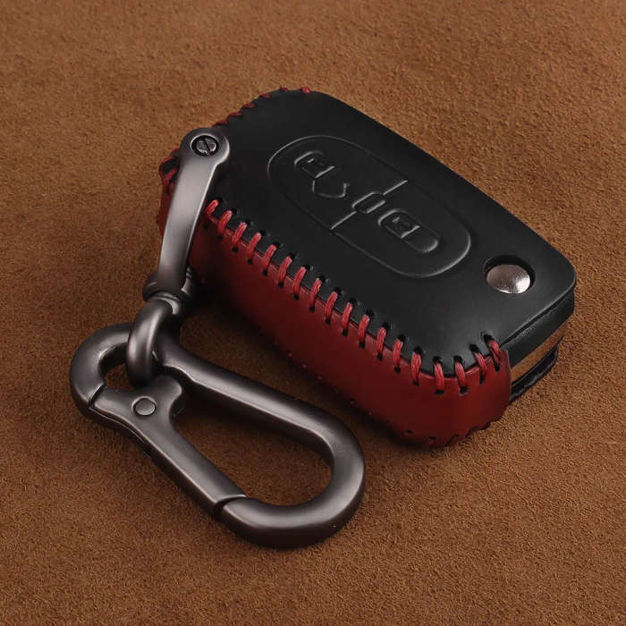 Remote 2 Buttons Car key Leather Styling Case Cover For PEUGEOT 207 307 407 408/CITROEN C2 C3 C4 C5