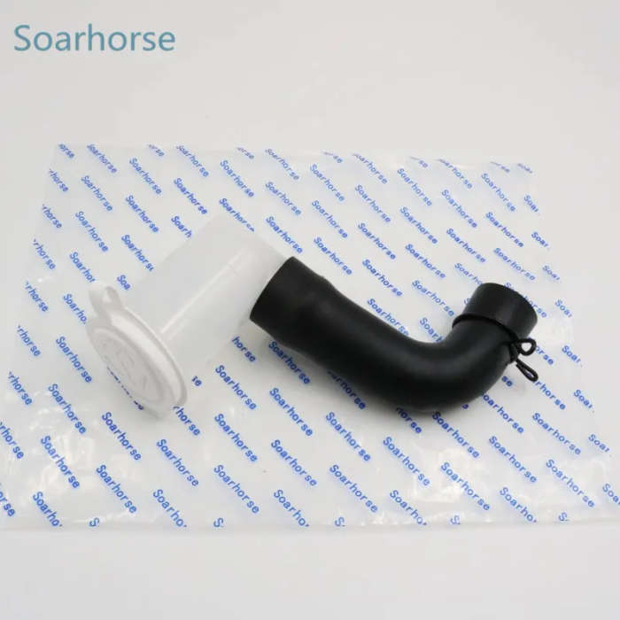 Car Front Windshield Washer Fluid Reservoir Tank Filler Neck Tube and Cover For Mitsubishi