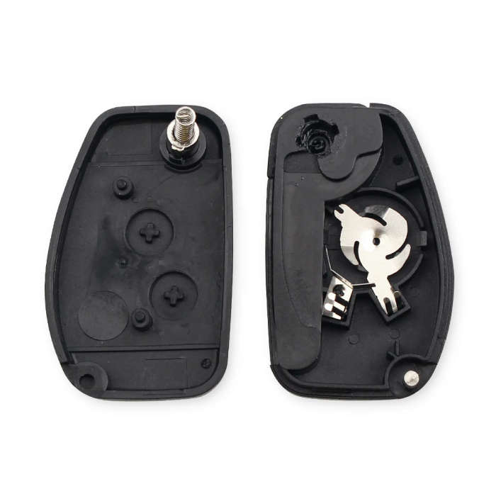 For Renault Megane Dacia Modus Espace Duster Clio 2 Button Flip Folding Remote Car Key Fob Case