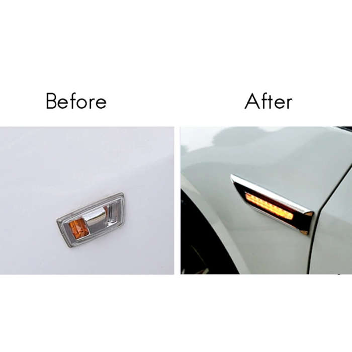 2 PCS Car Led Side Markers Lamp Turn Signal Lights For Chevrolet Cruze 2009-2015