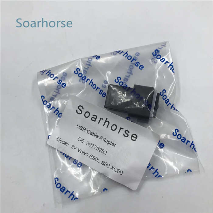 Car USB Slot Interface socket USB Cable Adapter For Volvo S80L S60 XC60 S40 C30 V60