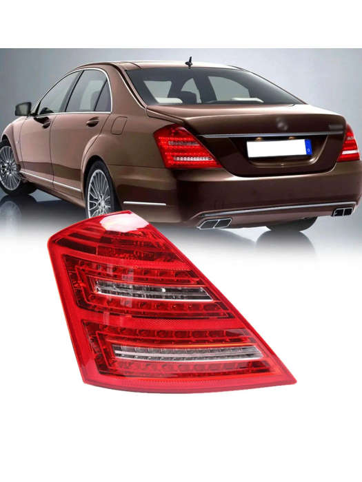 for 2006-2013 W221 Mercedes Benz Taillights Light Rear Lamp 2218201364 2218201464,1 set