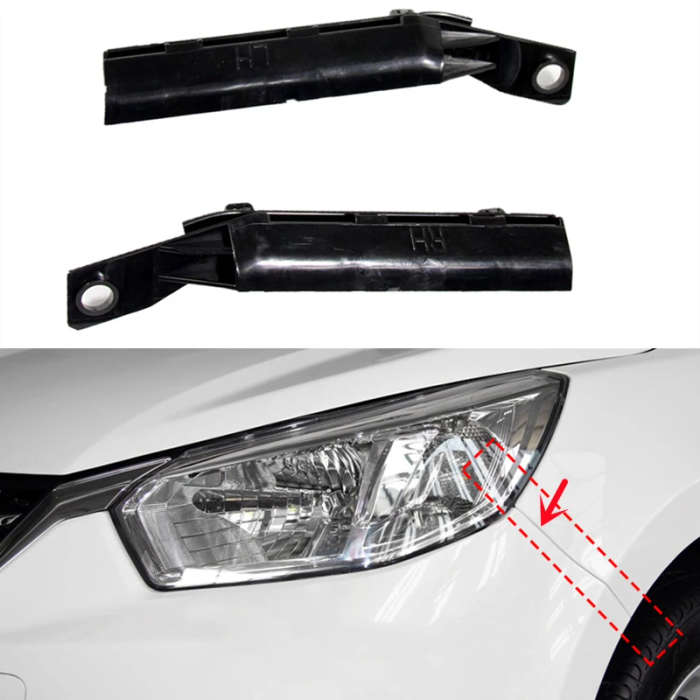 Front Left Right Bumper Bracket Fasteners Support Holder Retainer Clips For NISSAN TIIDA C11