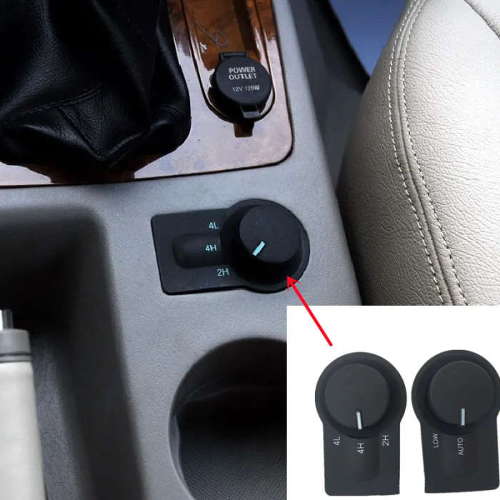 4WD Transfer Switch Four Wheel Drive Differential lock Switch Button For Hyundai Terracan 2001-2006