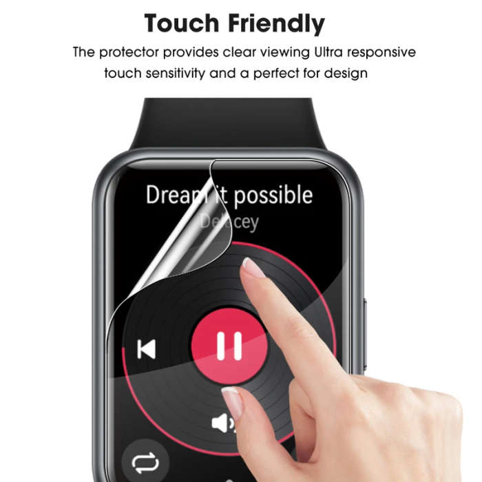 2 x Apple iWatch Soft Hydrogel Silicone Full Cover Screen Protectors FOR ALL MODELS