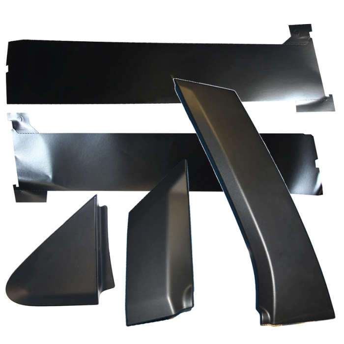 Front Rear Door Moulding Trim Panel Posts Cover Outer Pillar Garnish Trim For Suzuki S-Cross SX4