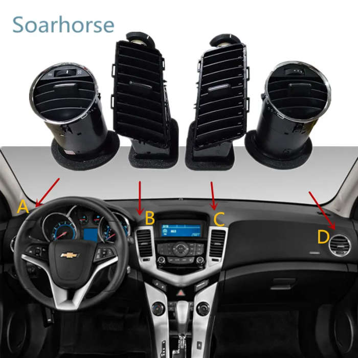 For Chevrolet Cruze J300 Car Front Dash Board Air Conditioner Outlet A/C Vents