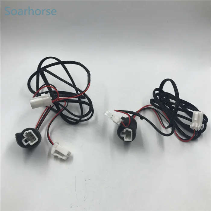For Hyundai Solaris 2011-2016 Black Triangle Tweeter Speakers Treble Horn Tweeter Audio and Wire