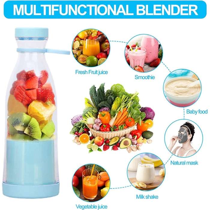 Portable mini juice blender 420ml