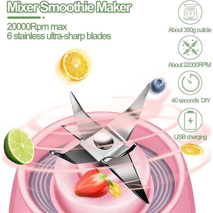 Portable mini juice blender 420ml