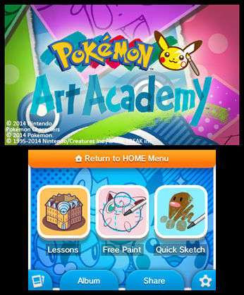 Pokémon Art Academy (Nintendo 3DS)