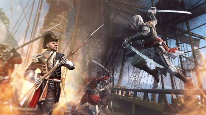 2 in 1: Assassin's Creed IV: Black Flag + Assassins Creed Rogue - Classics (Xbox 360)