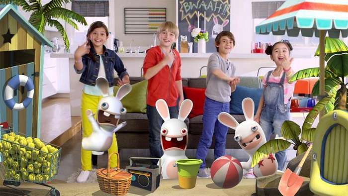 Kinect: Rabbids Invasion: The Interactive TV Show (Xbox 360)