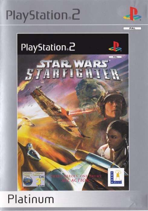 Star Wars: Starfighter - Platinum  (PlayStation 2)
