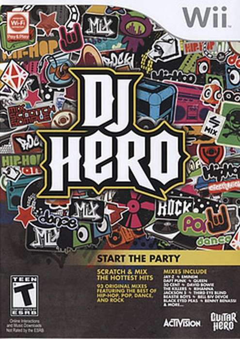 DJ Hero (Nintendo Wii)