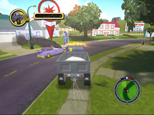 The Simpsons: Hit & Run - Platinum (PlayStation 2)