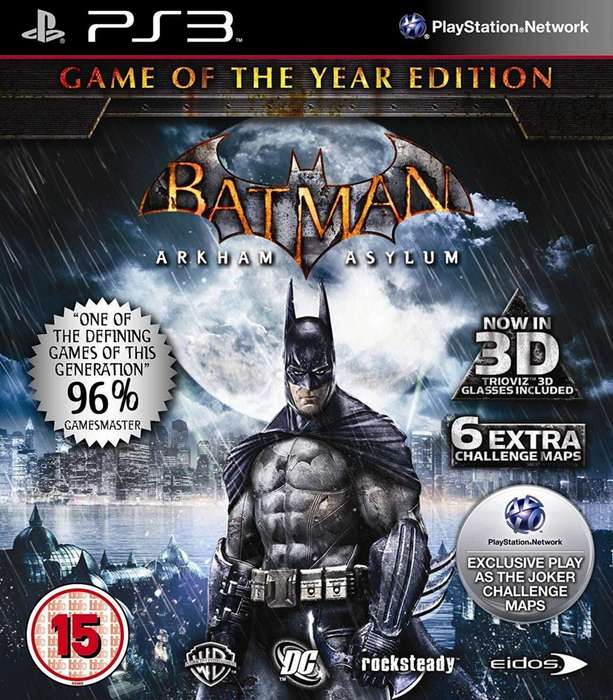 Batman: Arkham Asylum - Game of the Year Edition (PlayStation 3)