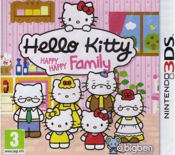Hello Kitty Happy Happy Family (Nintendo 3DS)