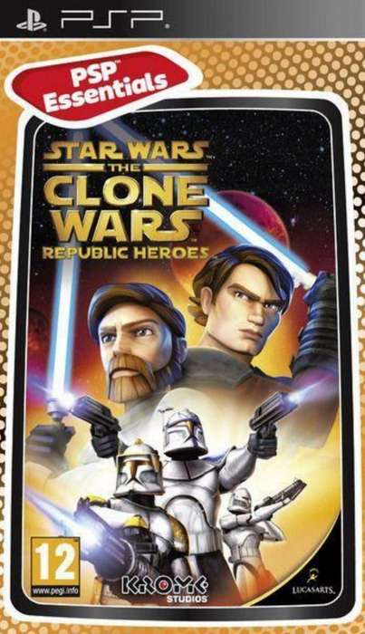Star Wars: The Clone Wars - Republic Heroes - Essentials (PSP)