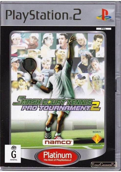 Smash Court Tennis: Pro Tournament 2 - Platinum (PlayStation 2)