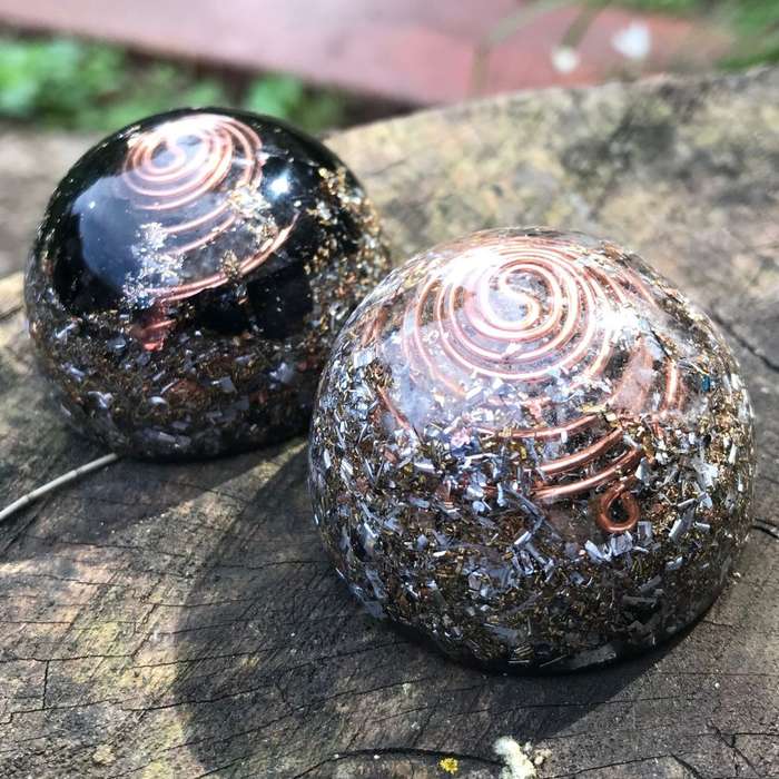 Orgonite YinYang Small Dome Set