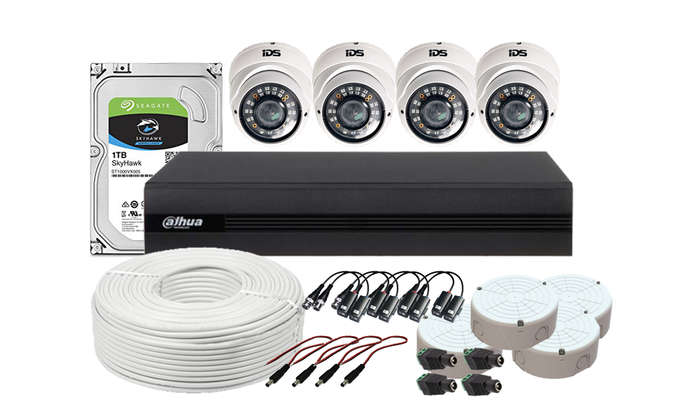 CCTV 4 Channel Indoor Kit