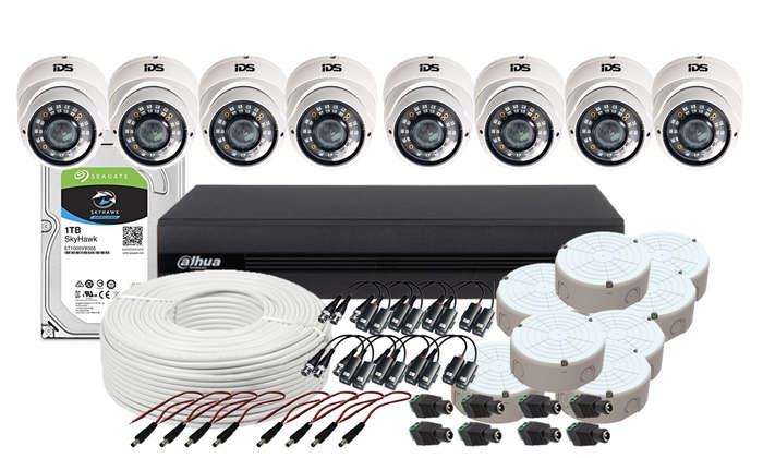 CCTV 8 Channel Indoor Kit