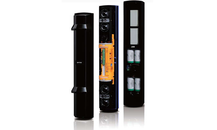 OPTEX SL Series 100m Wireless outdoor quad Infra-red beam