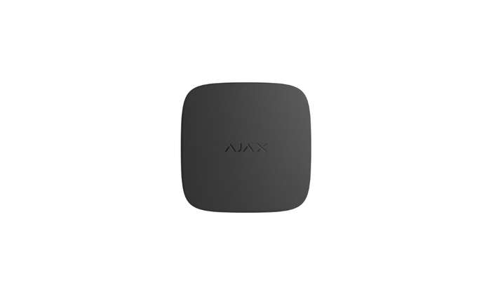 FireProtect Black - wireless smoke and heat detector with sounder