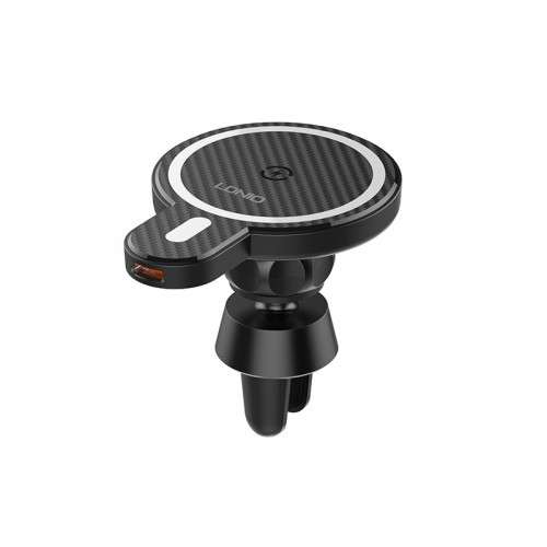LDNIO15W wireless charging cell phone car holder 15W charger stand