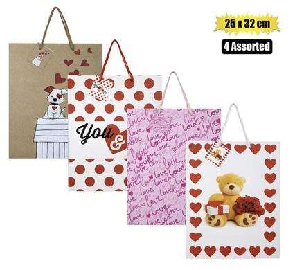 Heart Design Gift Bag