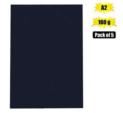 Project Art Paper-black, 5-pack A2
