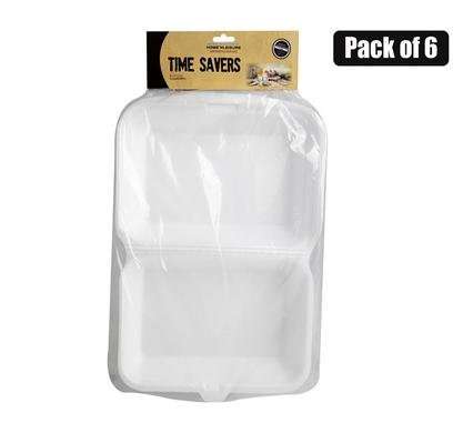 PICNIC STYROFOAM BOXES 6-PACK