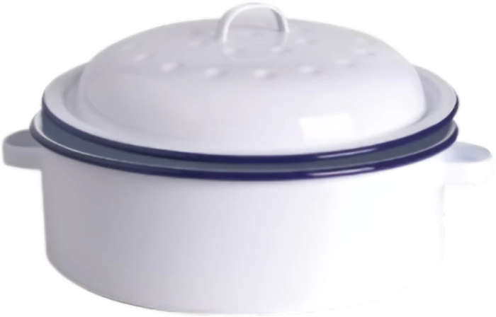 Roaster enamel 1st-grade round 26cm