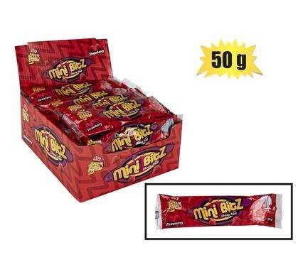 SWEET CANDY DL MINI BITZ STRAWBERRY 50g