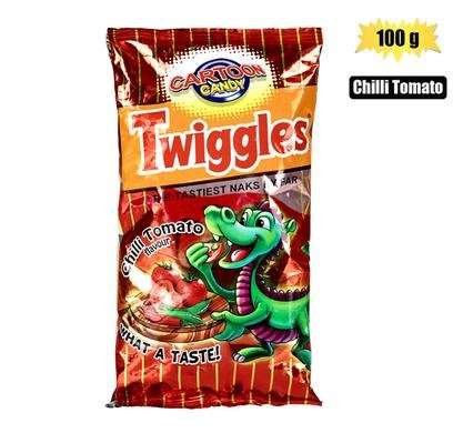 SNACK CC TWIGGLES CHIPS S/TOMATO 100g