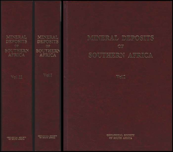 Mineral Deposit of Southern Africa Set Vol. 1 &amp; 2 - C. R. Anhaeusser (Editor) &a