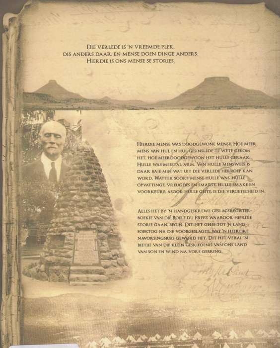 Die Storie van Roelf en Sarie du Preez - Du Preez, R. J.