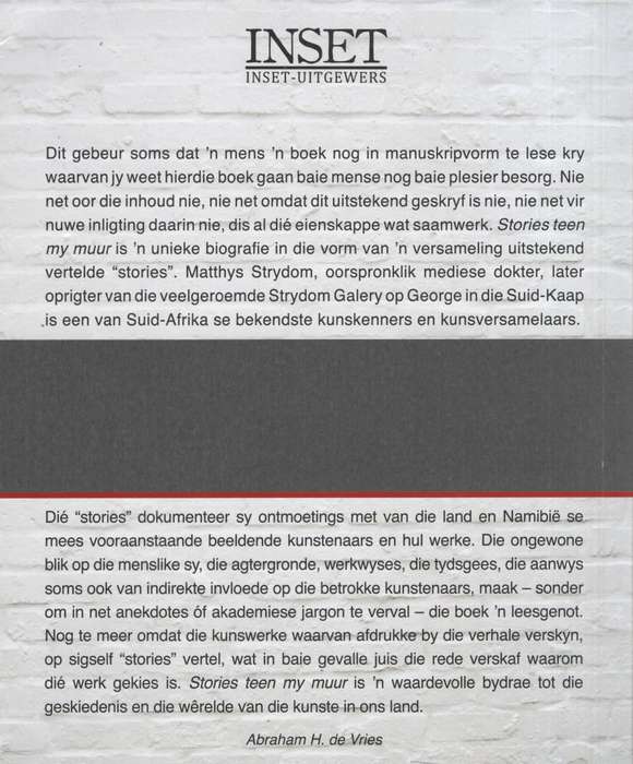 Stories Teen My Muur - Strydom, Matthys