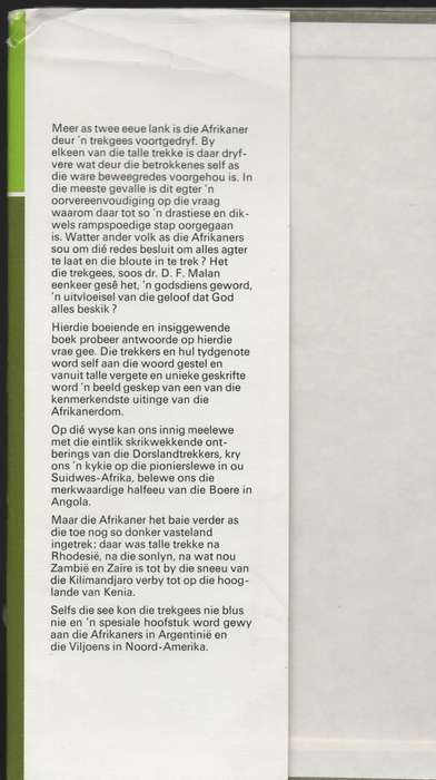 AFRIKANERS IN DIE VREEMDE - SCHEEPERSSTRYDOM