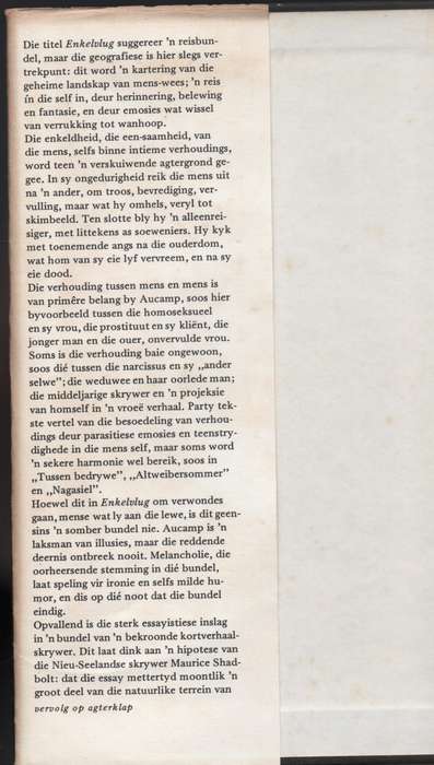 Enkelvlug - Aucamp, Hennie
