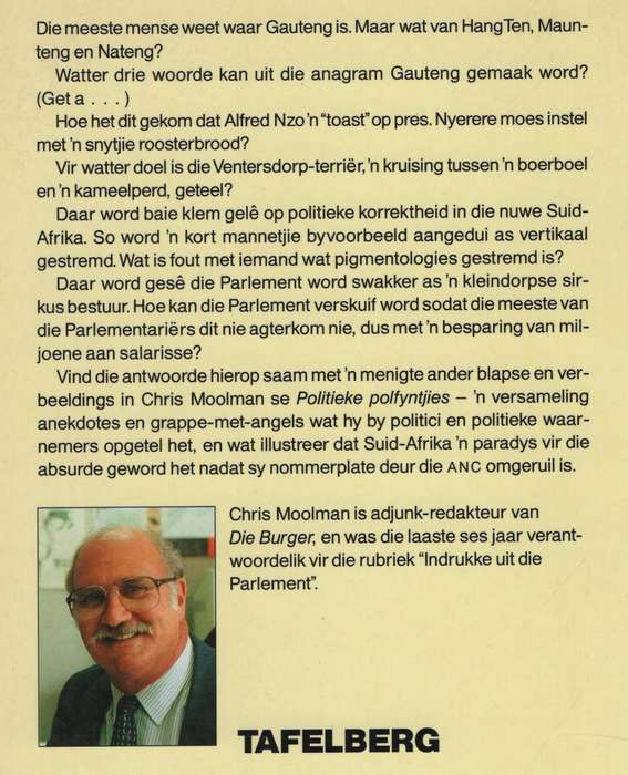 Politieke Polfyntjies - Moolman, Chris