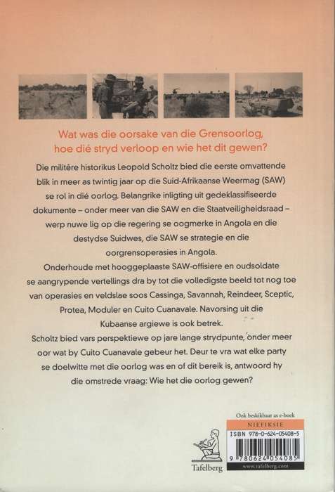 Die SAW in die Grensoorlog, 1966-1989 - Scholtz, Leopold